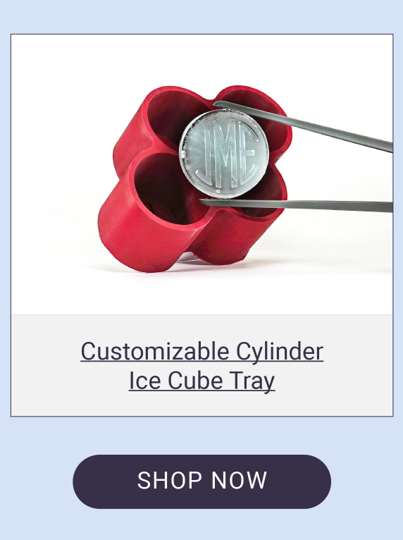Customizable Cylinder Ice Cube Tray
