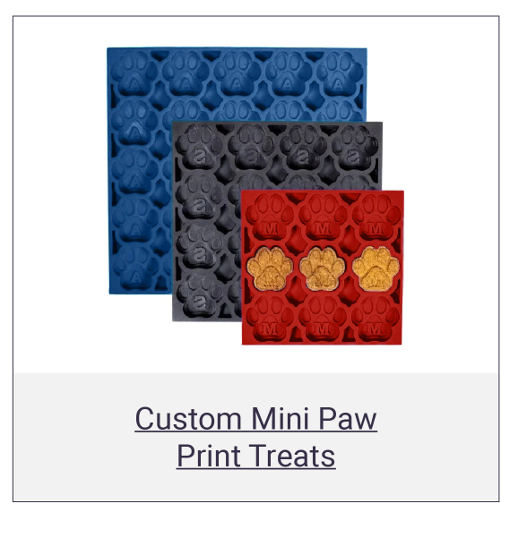 Custom Mini Paw Print Treats