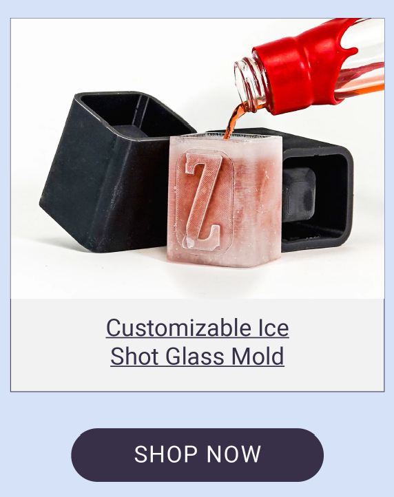 Customizable Ice Shot Glass Mold