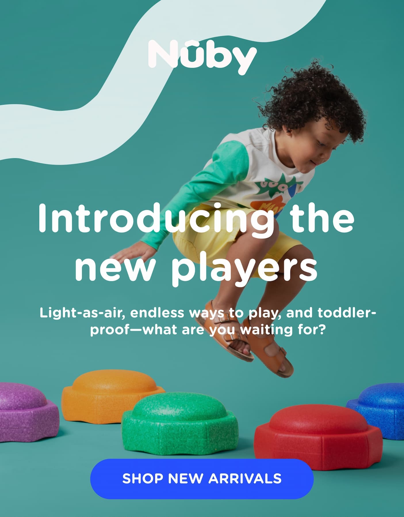 Introducing the new players. Light-as-air, endless ways to play, and toddler-proof - what are you waiting for?