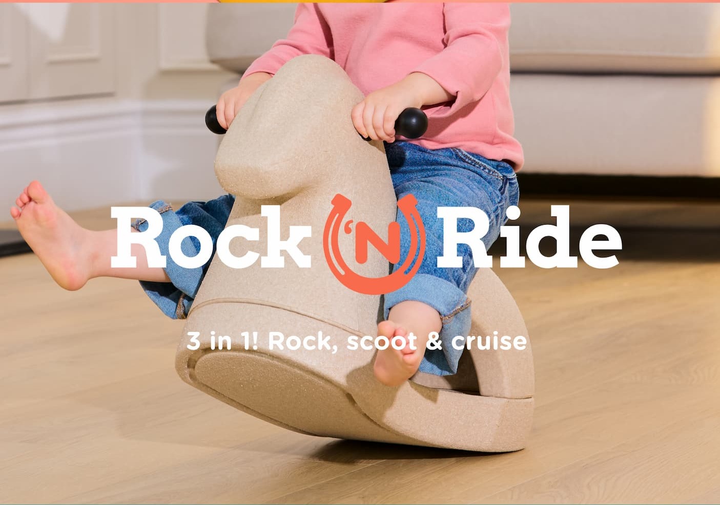 Shop Rock 'N Ride - 3 in 1! Rock, scoot & cruise