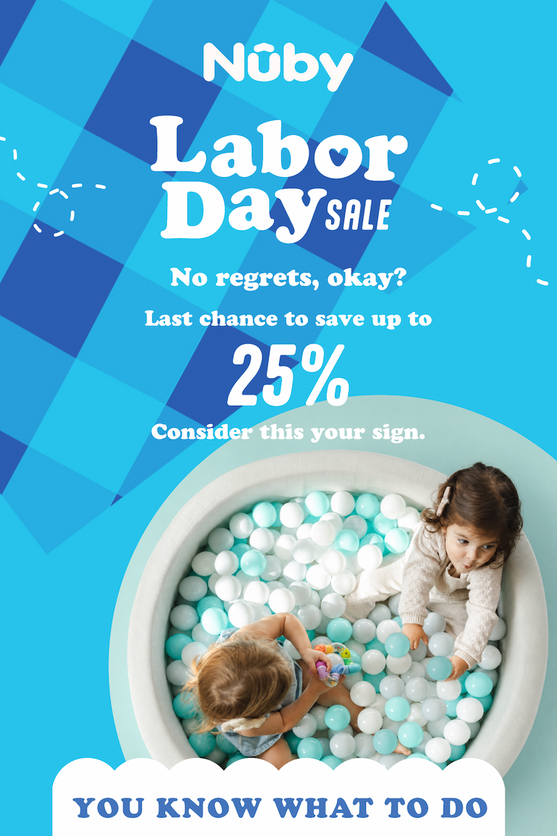 Labor Day Sale: No regrets, okay? Last chance to save up to 25%. Consider this your sign. You know what to do. (Shop Now.)