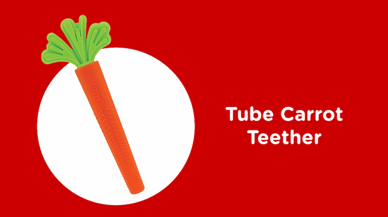 Tube Carrot Teether