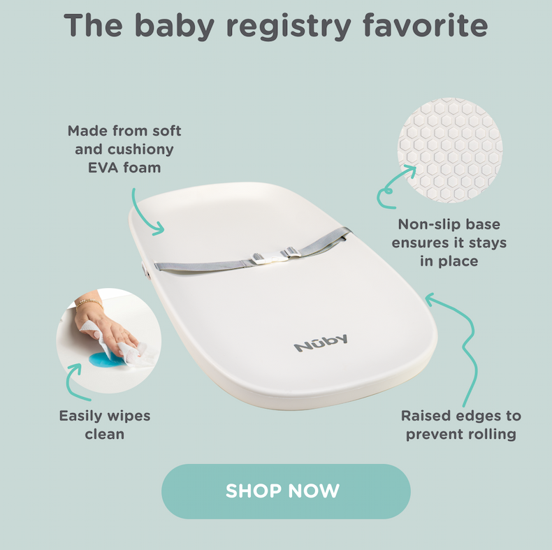 It's the baby registry favorite. Made from soft and cushiony EVA foam with a non-slip base to keep it in place. Raised edges prevent rolling. Shop now!