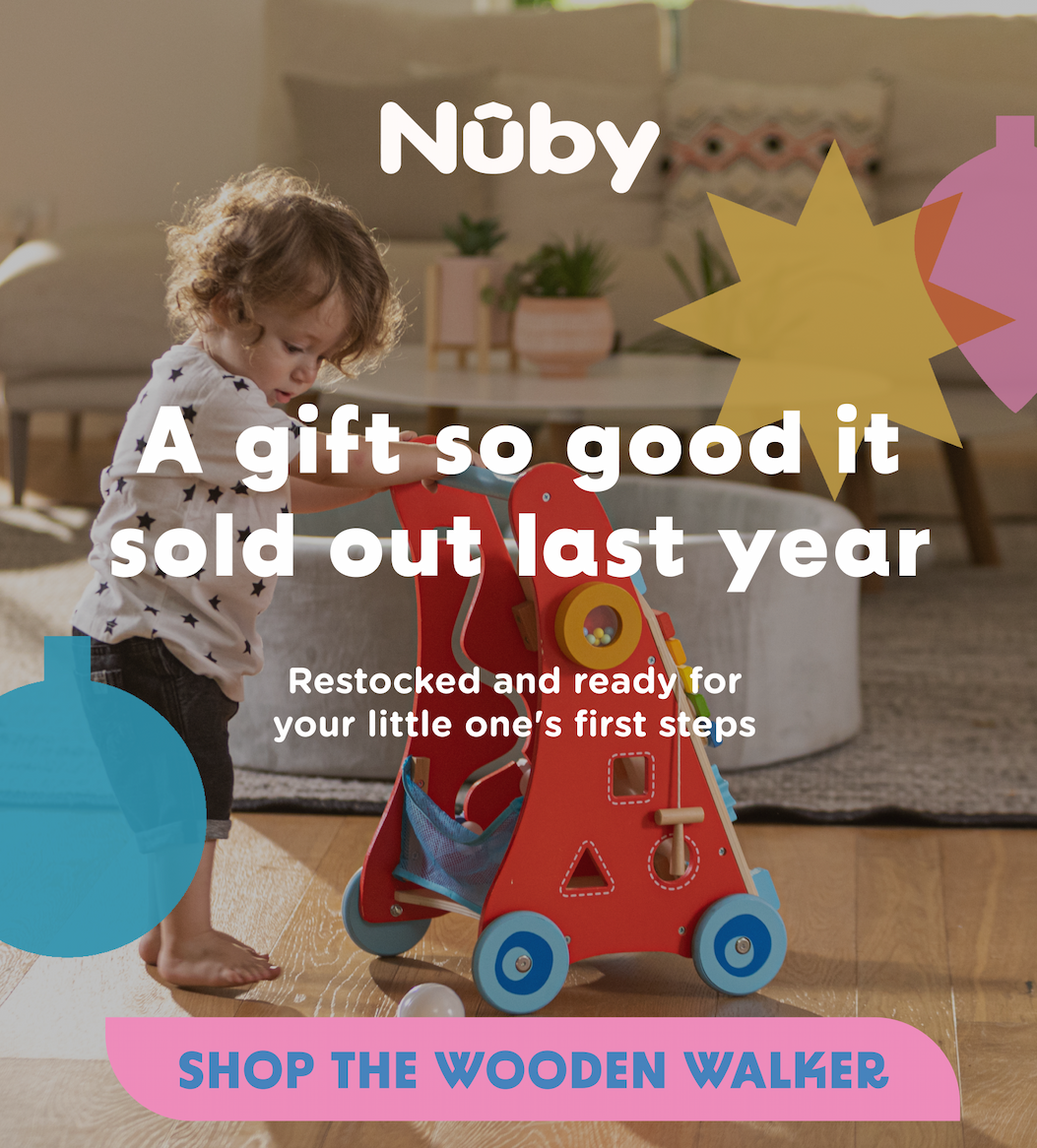 A gift so good it sold out last year - restocked and ready for your little one's first steps