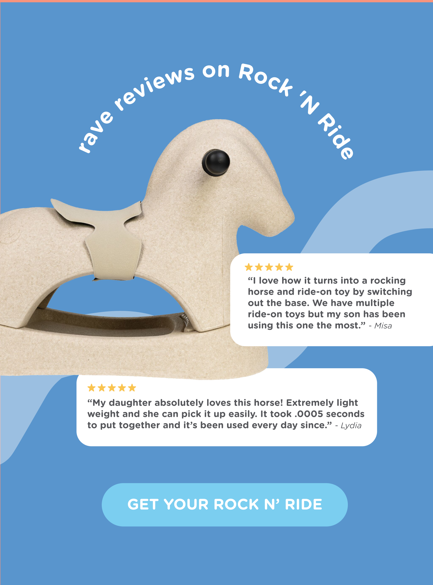 Rave reviews on Rock 'N Ride