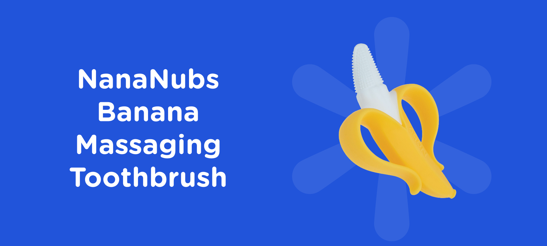 Shop NanaNubs Banana Massaging Toothbrush