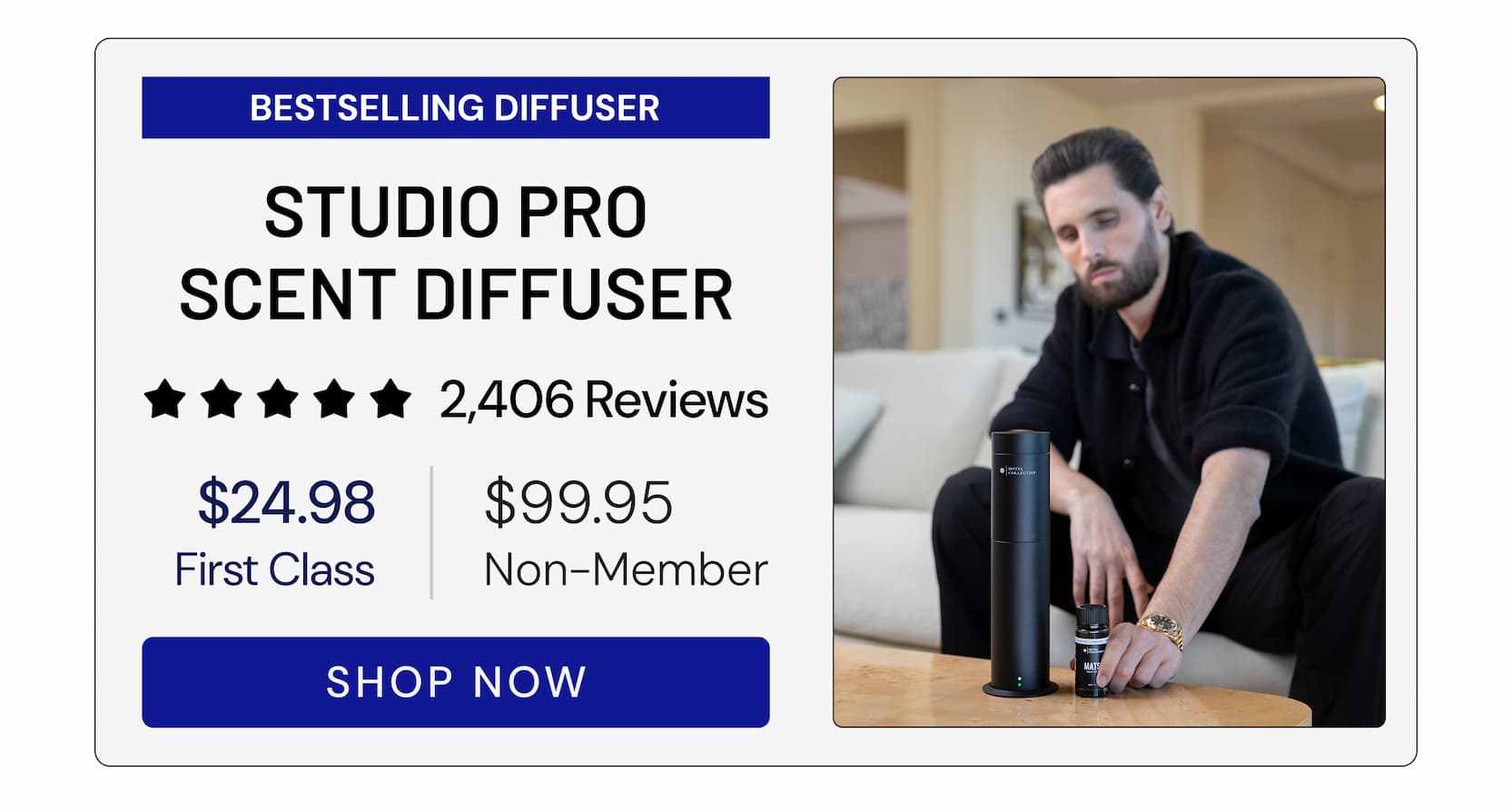 STUDIO PRO SCENT DIFFUSER | SHOP NOW