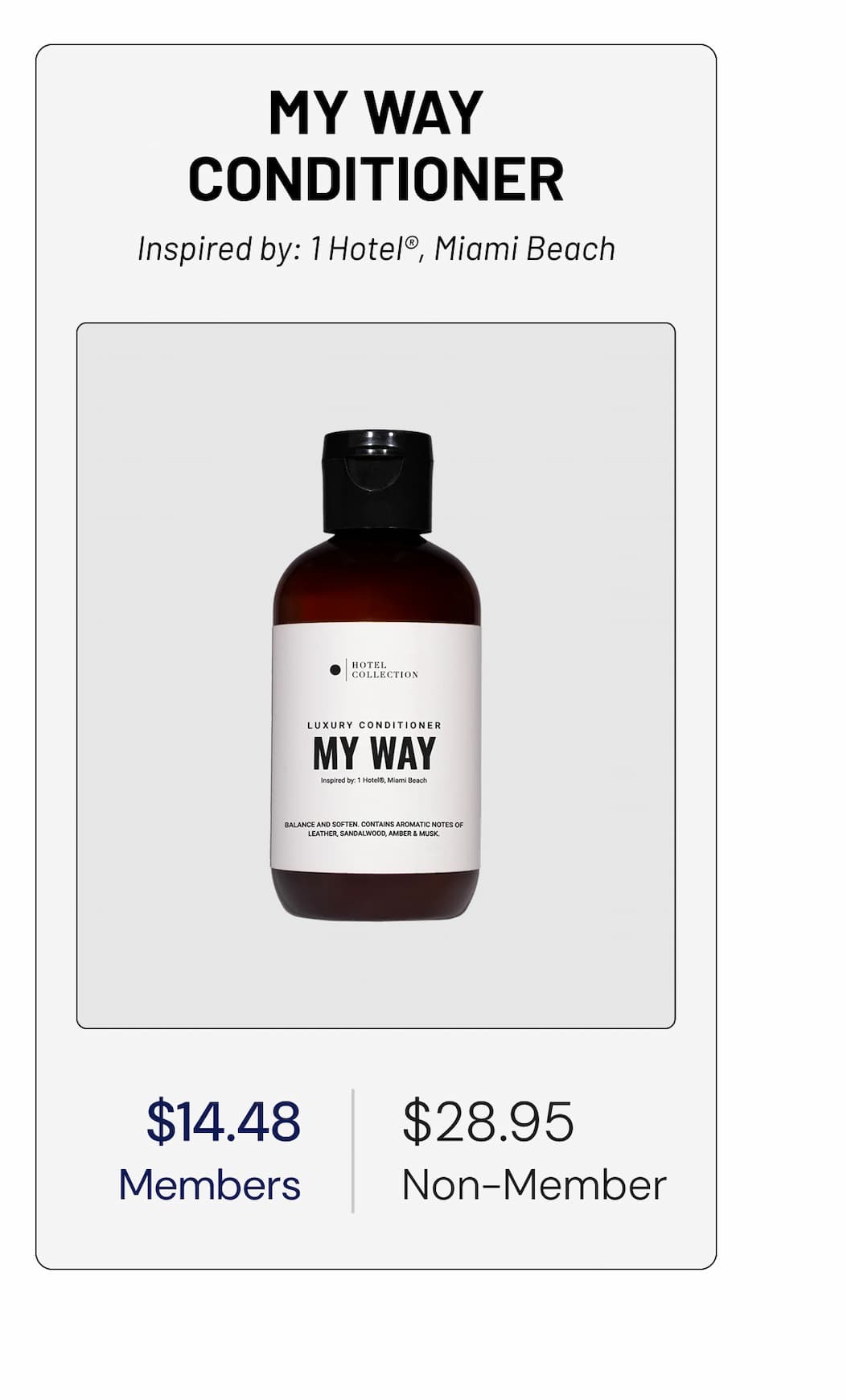 MY WAY CONDITIONER 