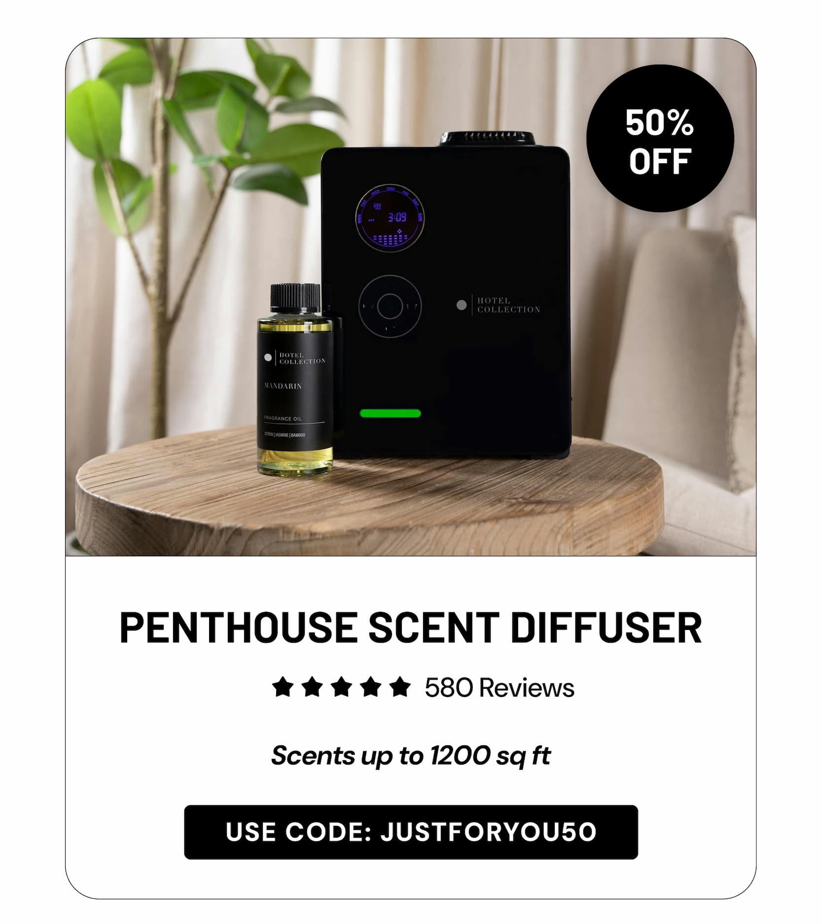 PENTHOUSE SCENT DIFFUSER | Now 50% Off | Was $719.94 | Scents up to 1200 sq ft. | SCENT MY HOME