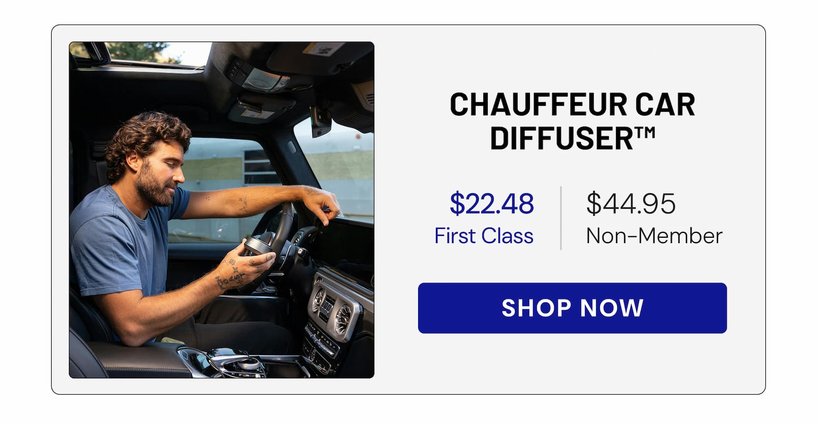CHAUFFEUR CAR DIFFUSER | SHOP NOW