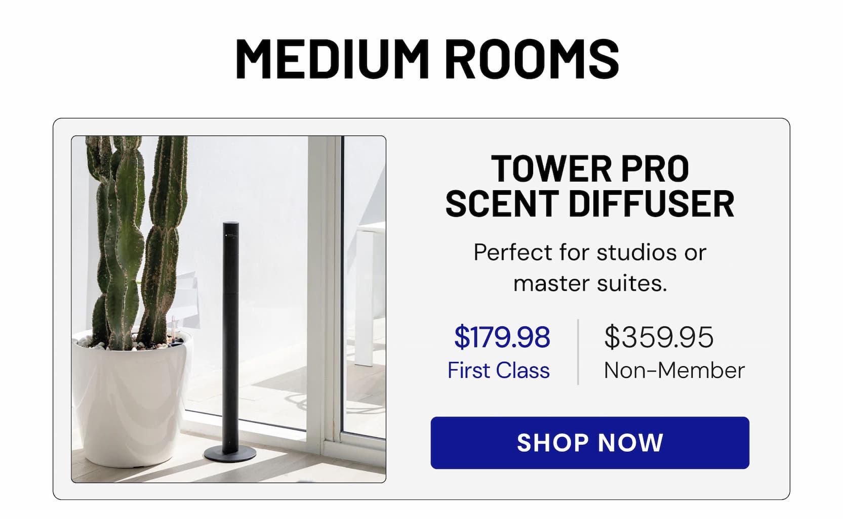 TOWER PRO SCENT DIFFUSER | SHOP NOW