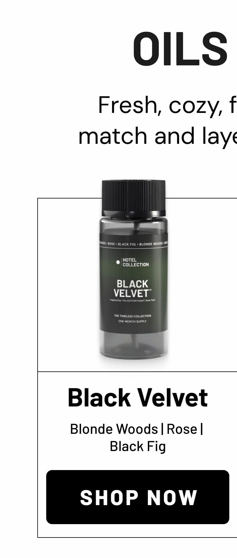 BLACK VELVET | SHOP NOW