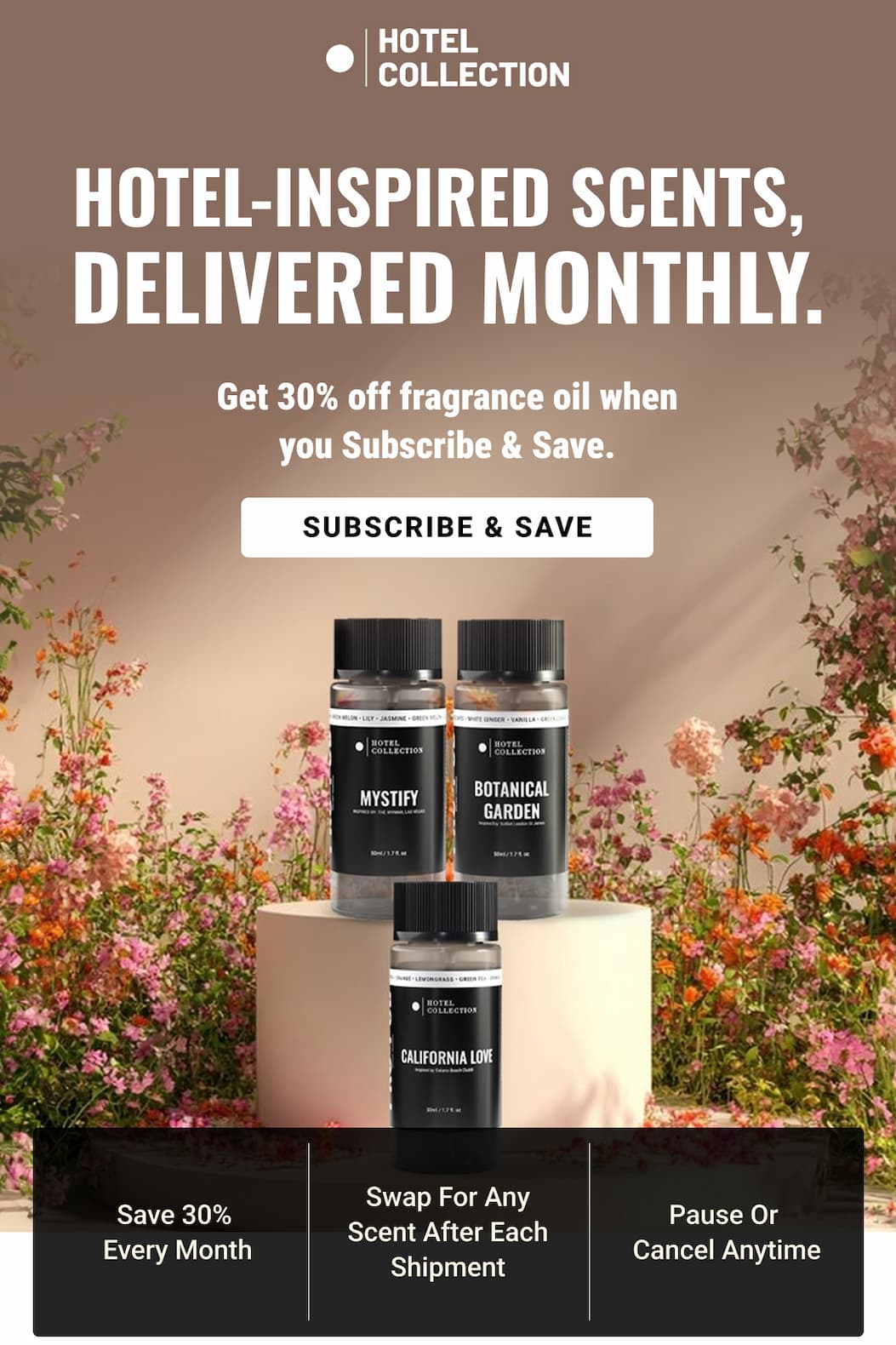 HOTEL-INSPIRED SCENTS