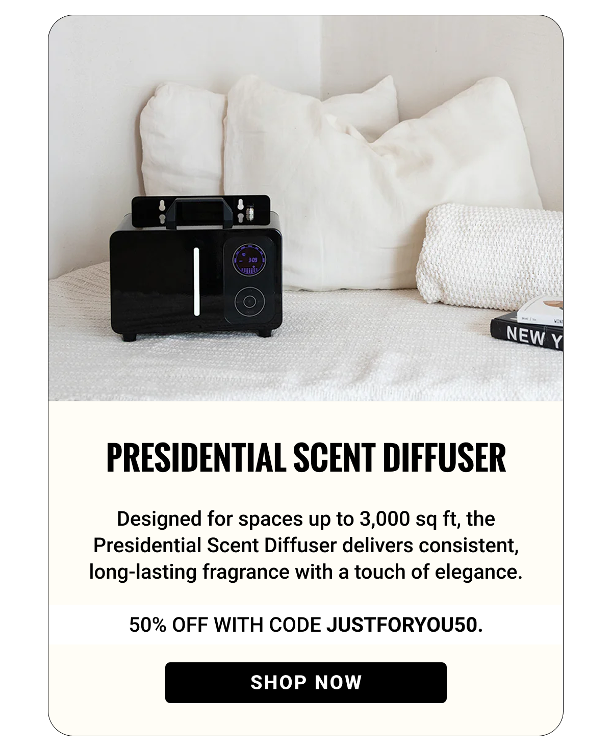 PENTHOUSE DIFFUSER | Now 50% Off | Was $1,199.94 | Scents up to 1800 sq ft. | SCENT MY HOME