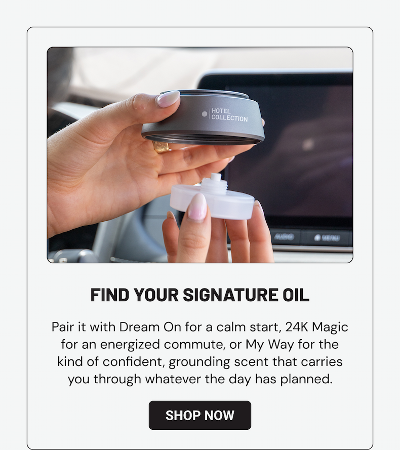 Chauffeur Car Diffuser makes commute the destination