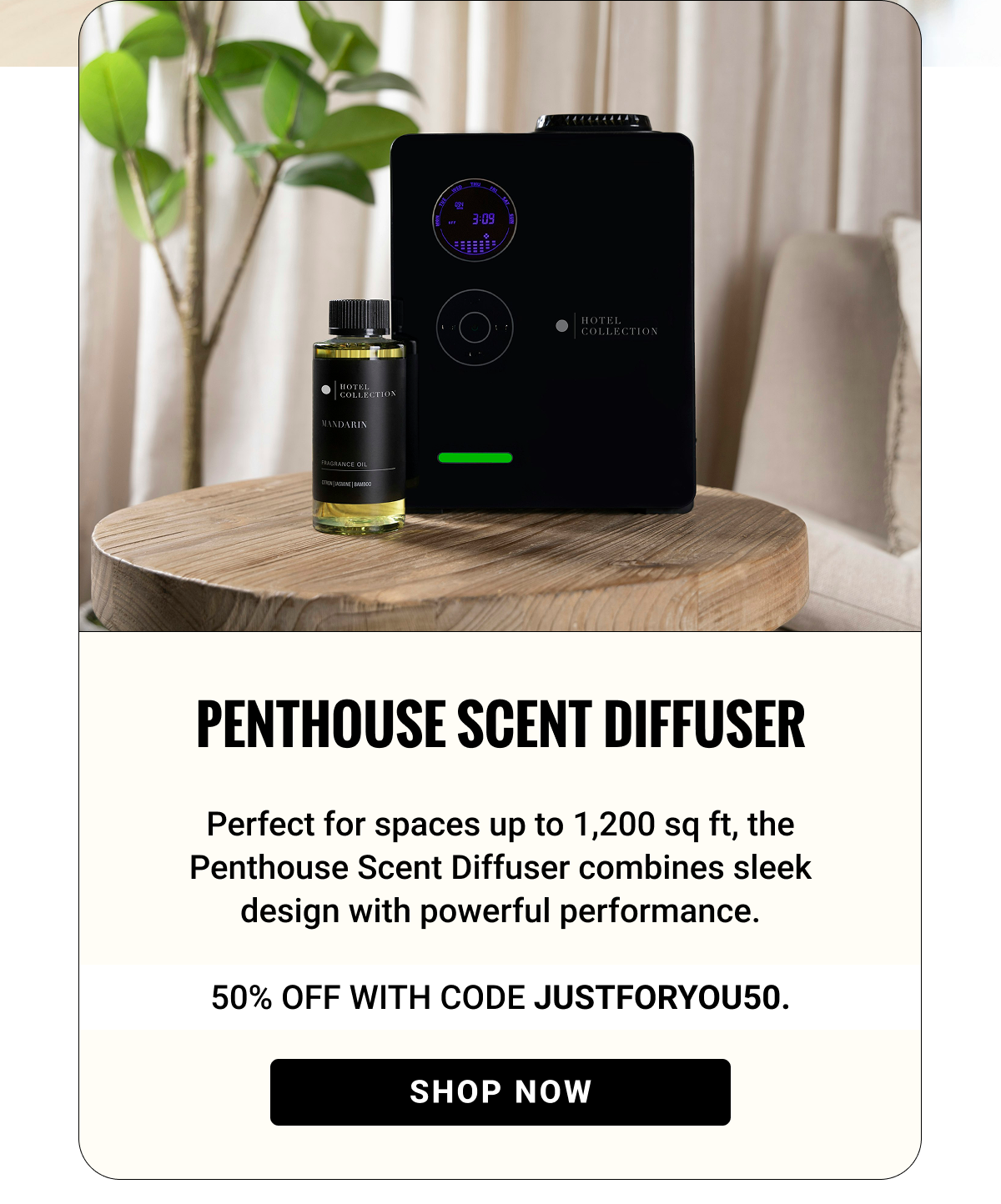 PENTHOUSE DIFFUSER | Now 50% Off | Was $1,199.94 | Scents up to 1800 sq ft. | SCENT MY HOME