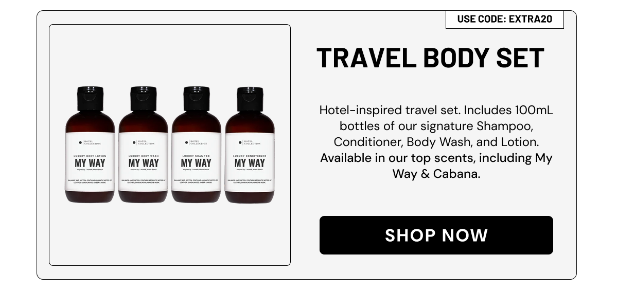 travel body set