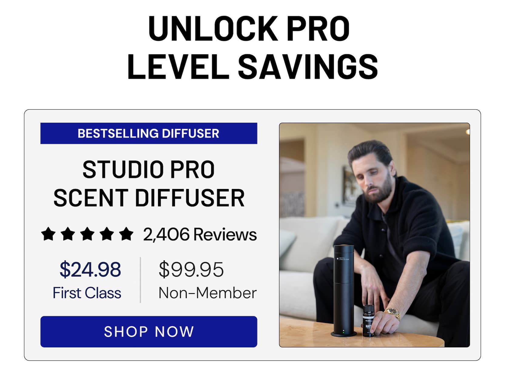 STUDIO PRO SCENT DIFFUSER | SHOP NOW