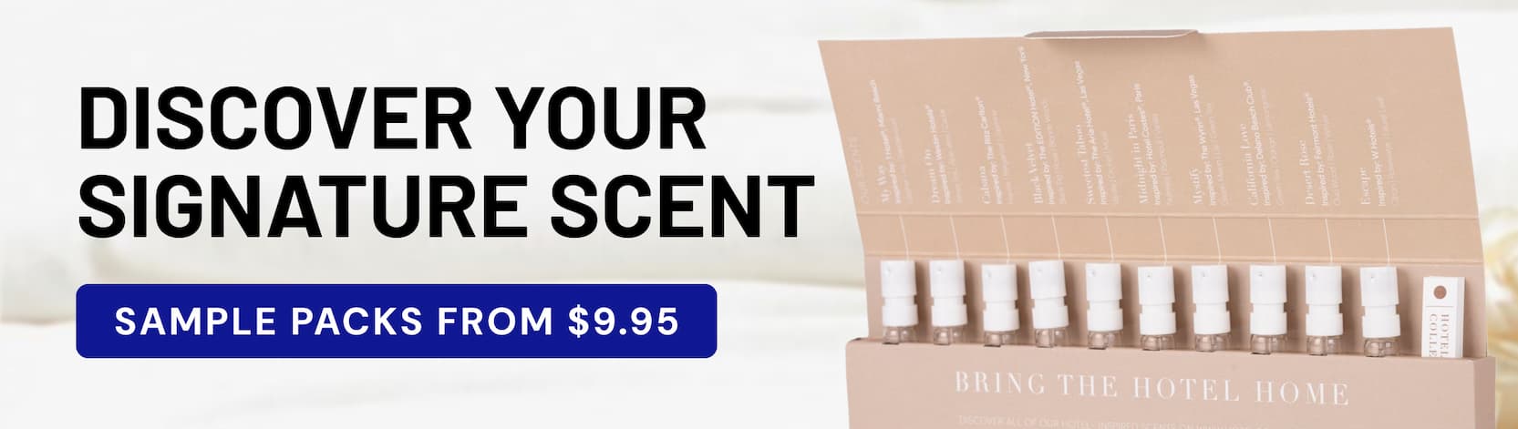 DISCOVER YOUR SIGNATURE SCENT | SAMPLE PACKS FROM $9.95