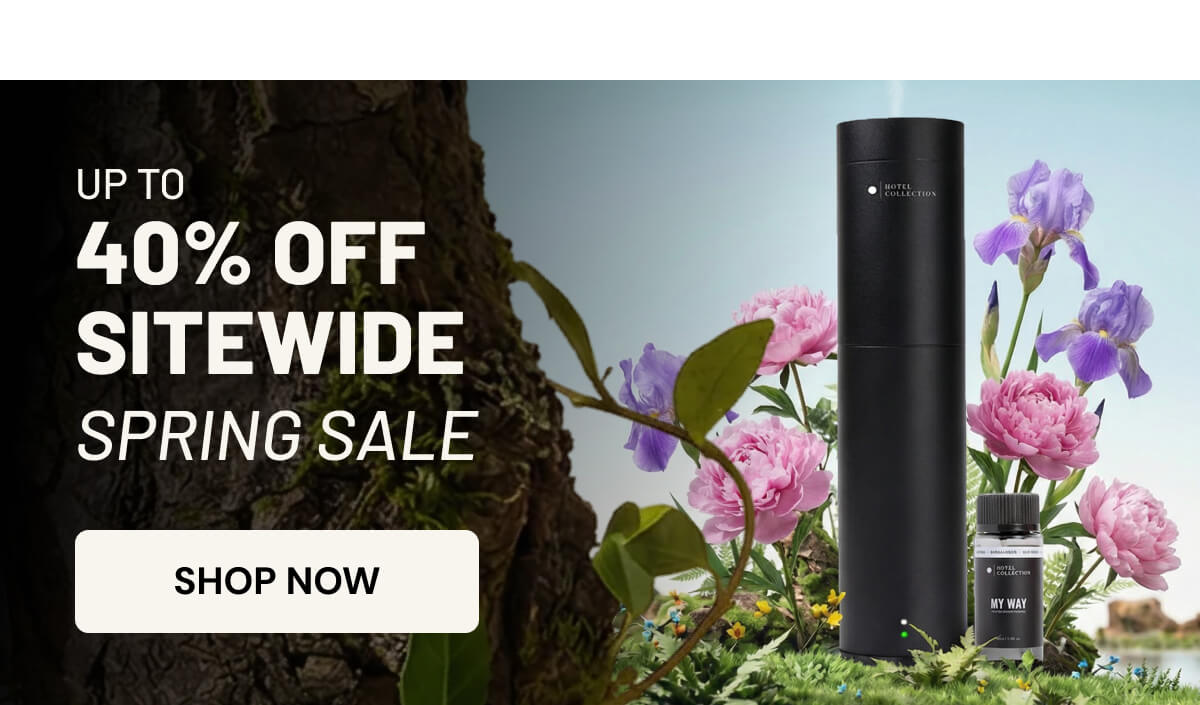 SPRING SAVINGS | 50% OFF LARGE DIFFUSERS | USE CODE: JUSTFORYOU50 | SHOP NOW