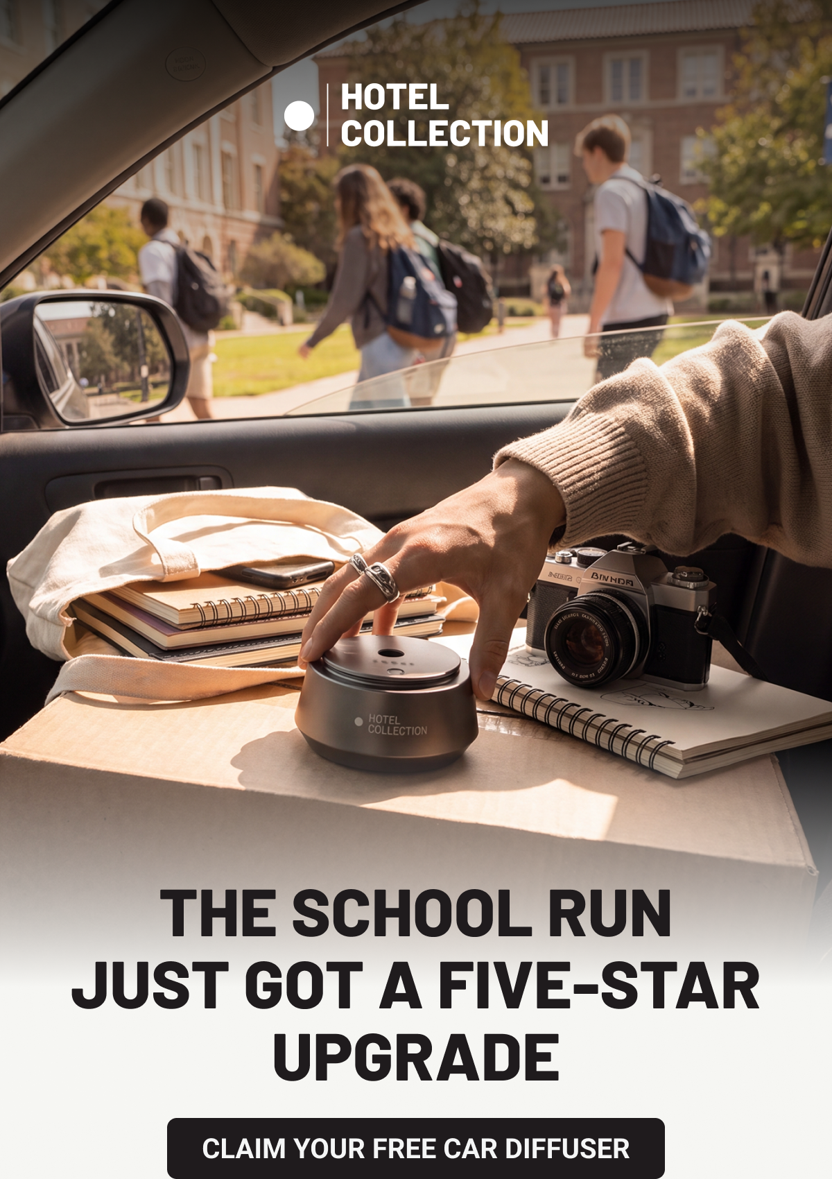 The school run just got a five-star upgrade