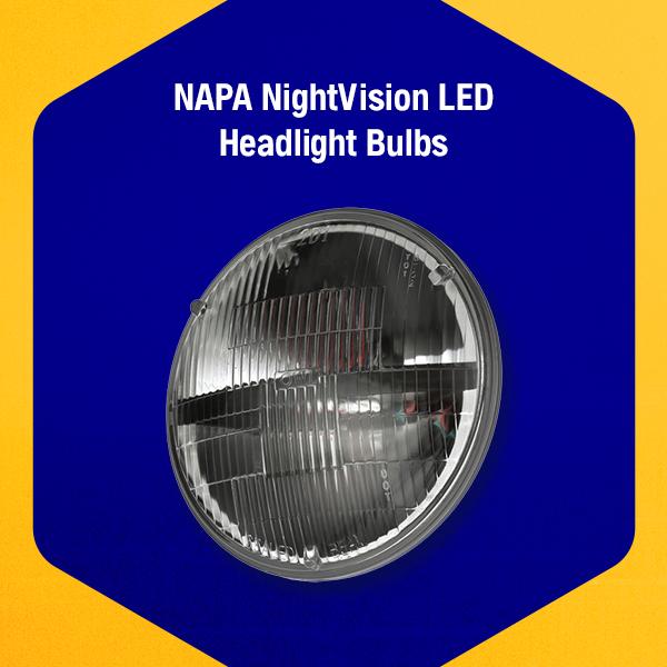 NAPA Nightvision LED headlight bulbs