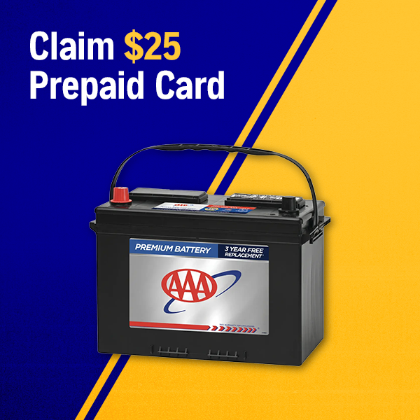 Get a $25 prepaid card