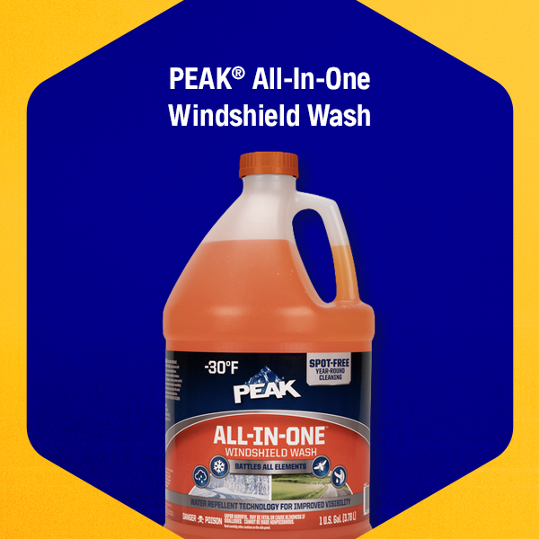 Peak All in One Windshield Wash