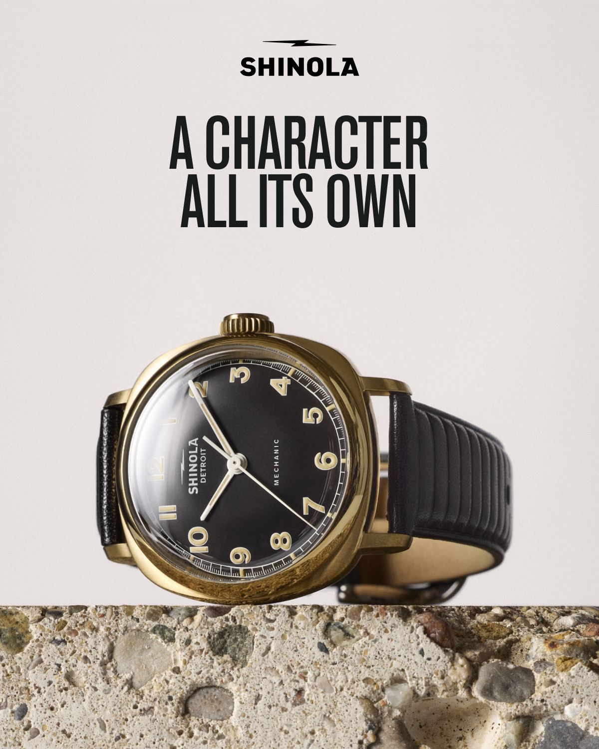 SHINOLA | A CHARACTER ALL ITS OWN