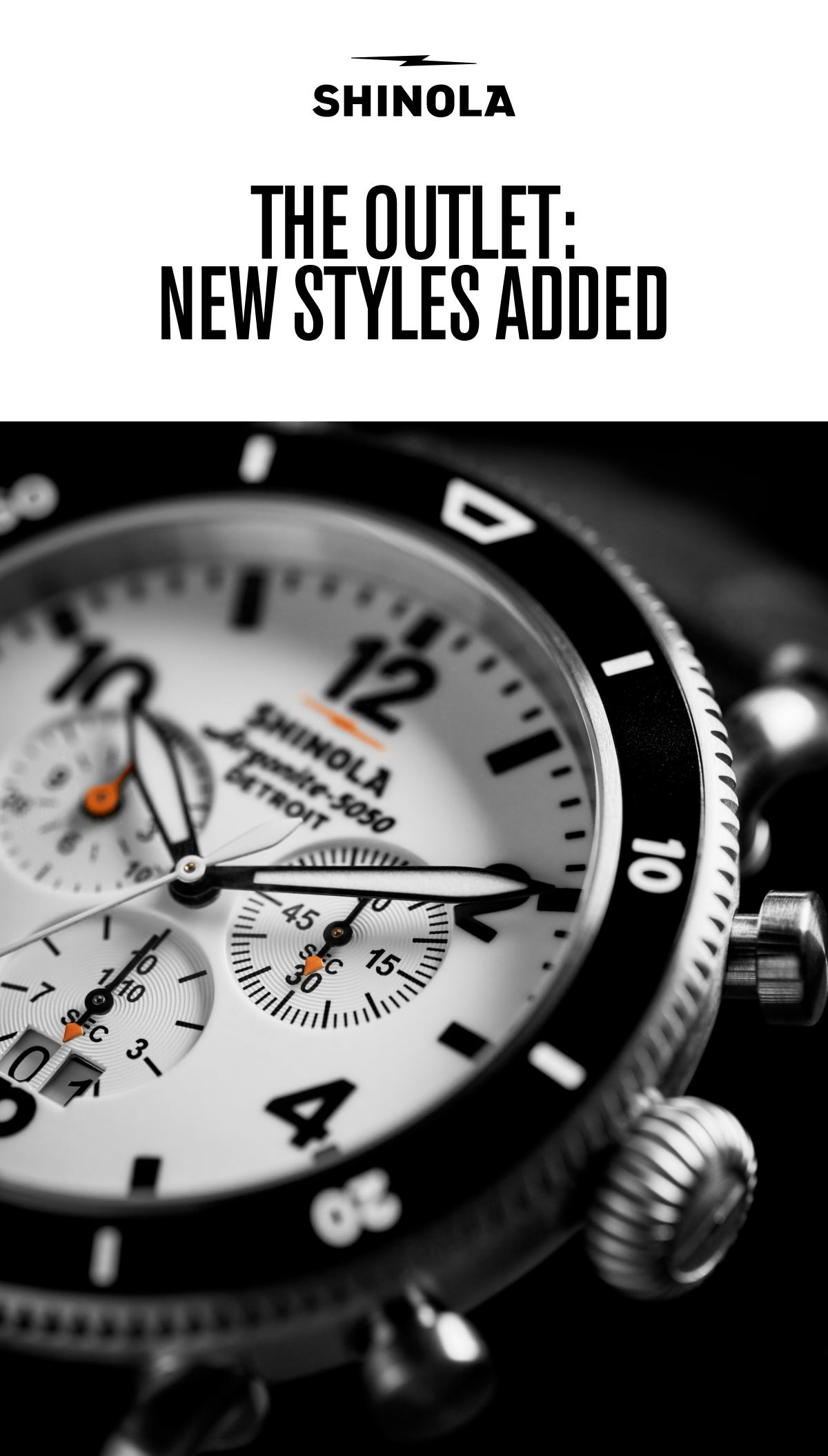 THE OUTLET: NEW STYLES ADDED