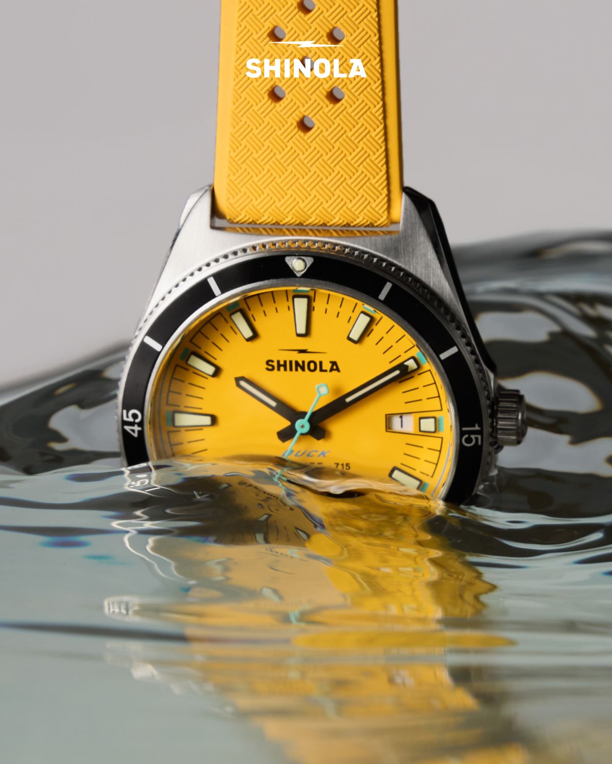 Duck Collection Yellow Dial & Strap