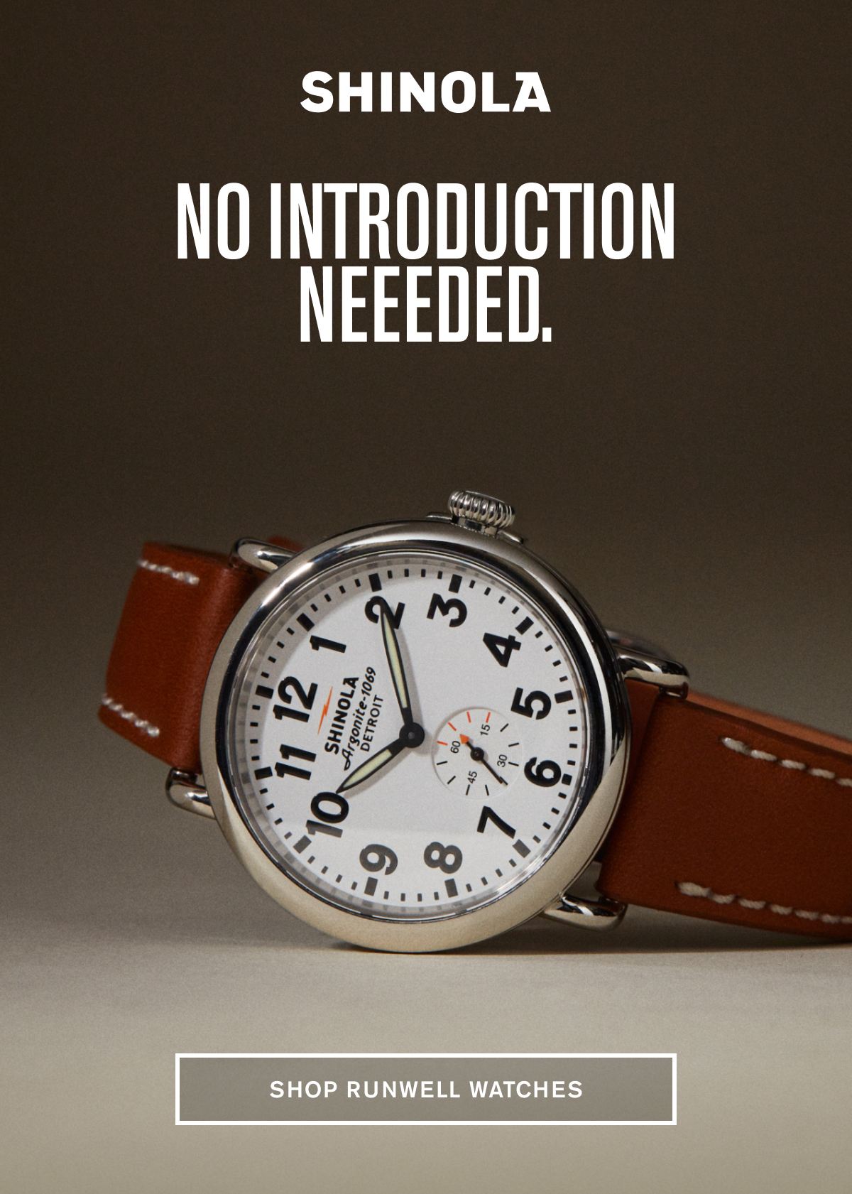 NO INTRODUCTION NEEEDED. | SHOP RUNWELL WATCHES