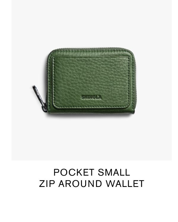 POCKET SMALL ZIP AROUND WALLET