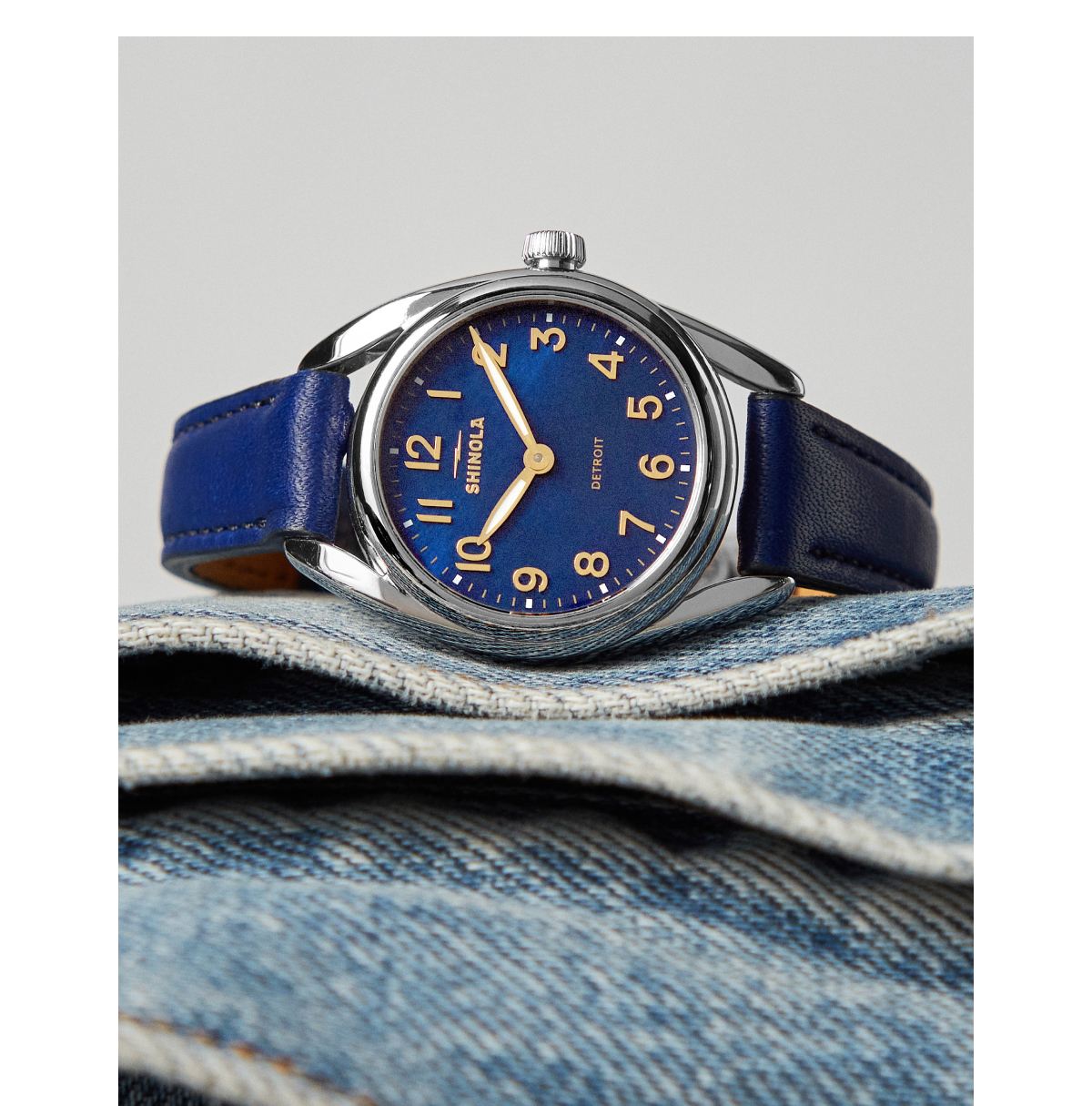 Blue Derby Watch