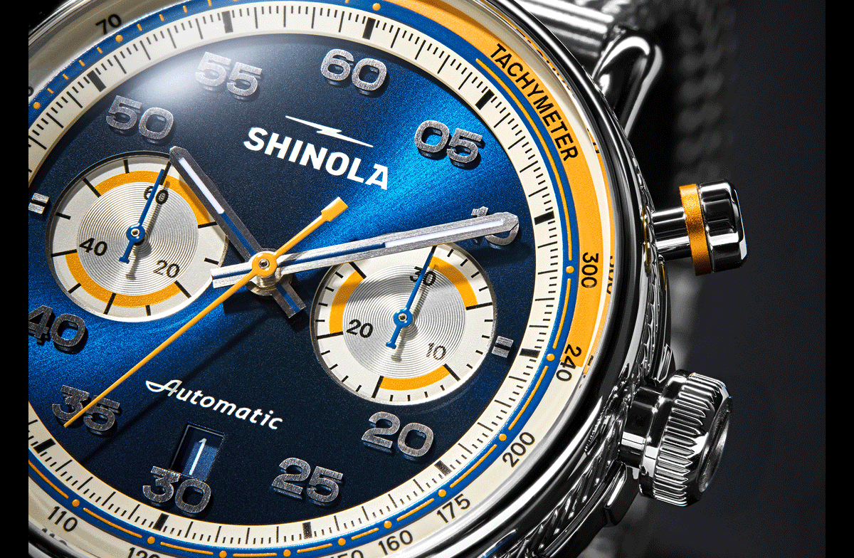 Tachymeter Shinola Watches