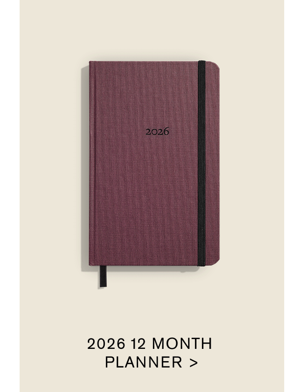 2026 12 MONTH PLANNER >