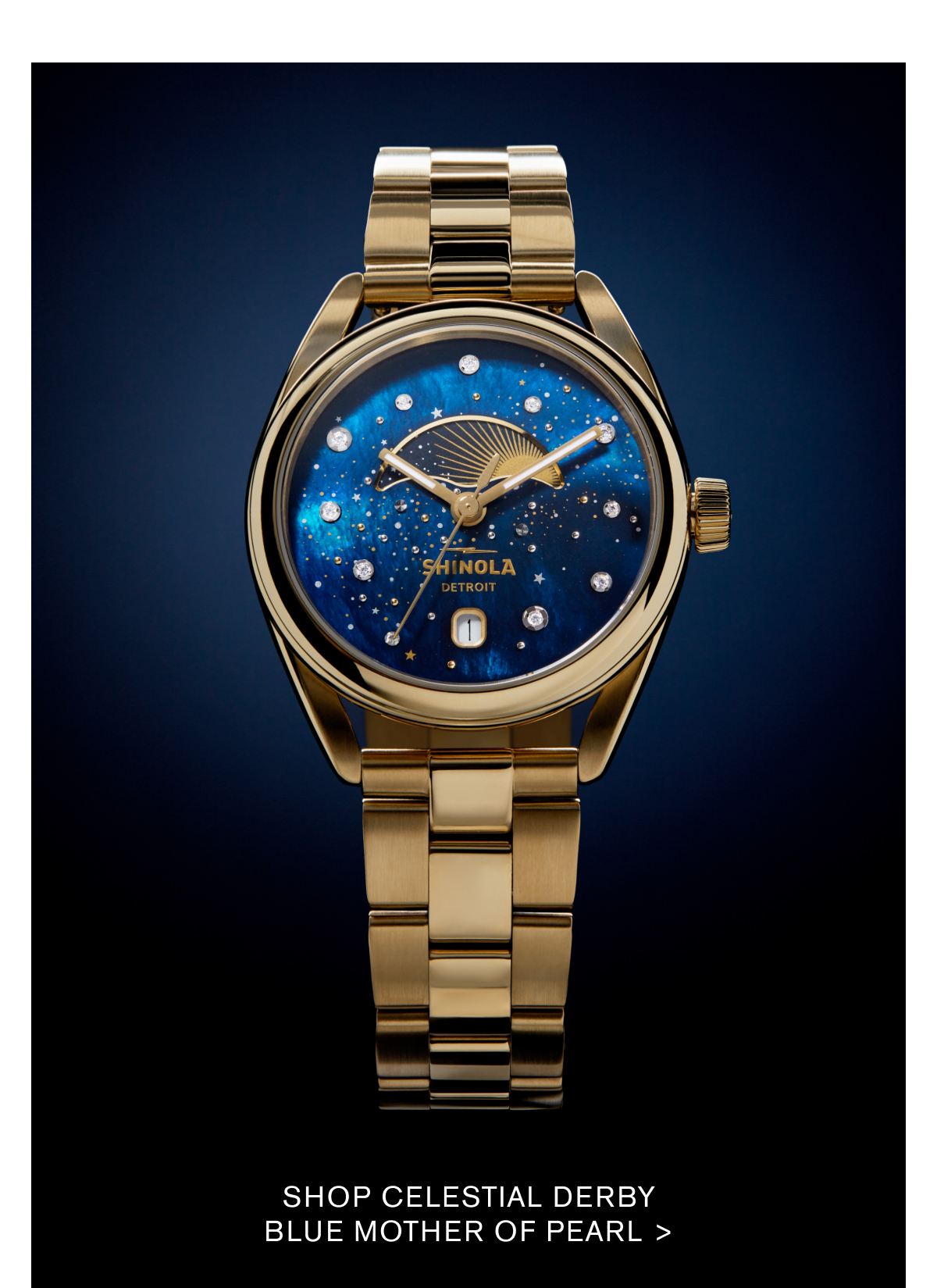 SHOP CELESTIAL DERBY
BLUE MOTHER OF PEARL > SHOP CELESTIAL DERBY
BLUE MOTHER OF PEARL >