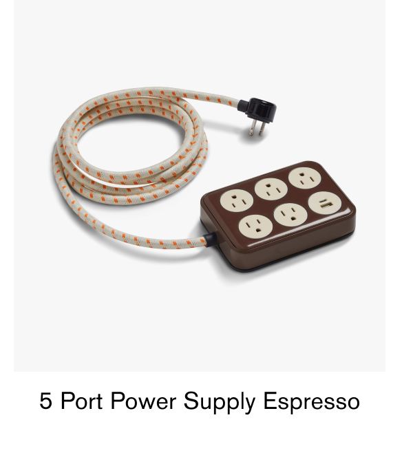 5 Port Power Supply Espresso