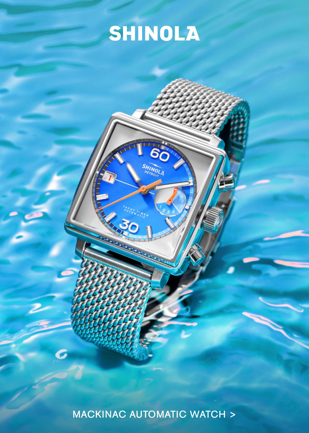 MACKINAC AUTOMATIC WATCH >