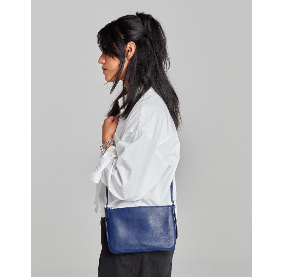 Blue Crossbody