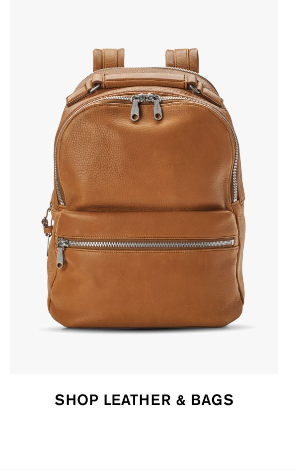 SHOP LEATHER & BAGS