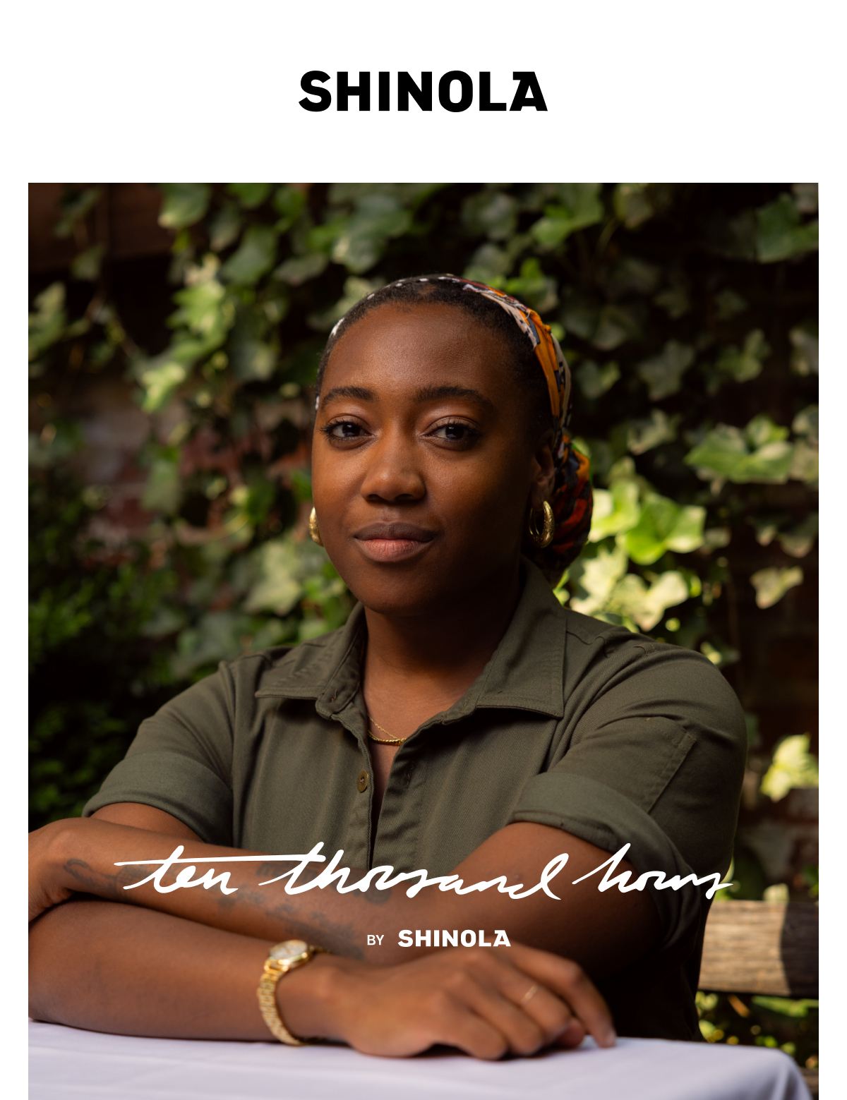 Ten thousand hours BY SHINOLA
