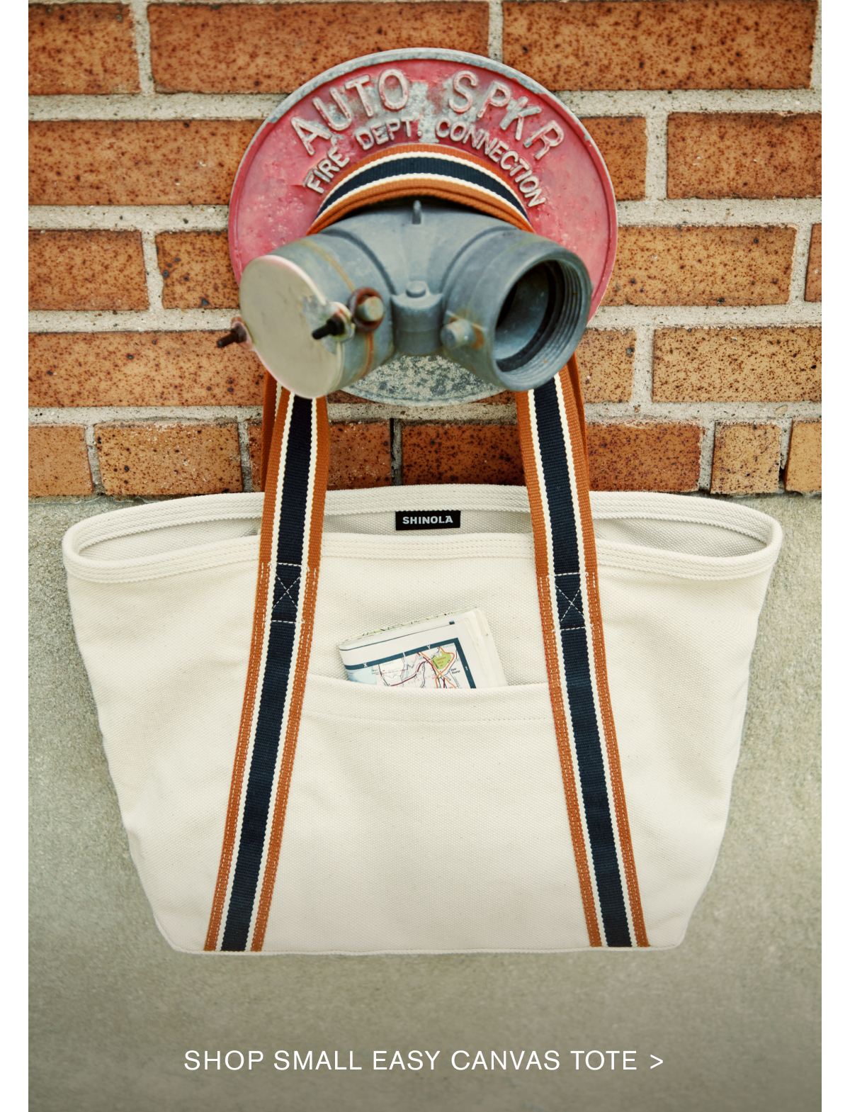 SHOP SMALL EASY CANVAS TOTE >