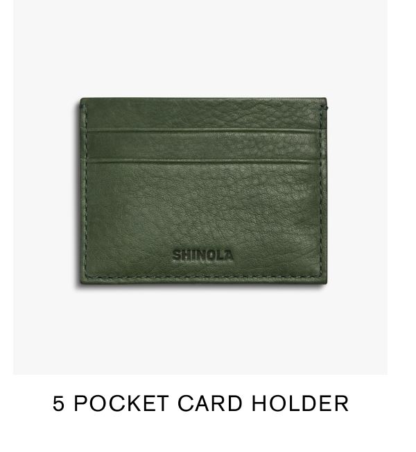 5 POCKET CARD HOLDER