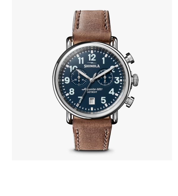 Runwell Chronograph Watch Midnight Blue