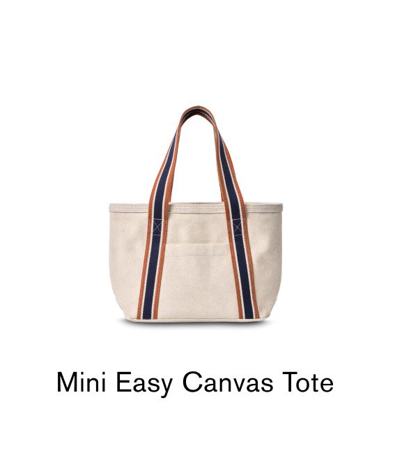 Mini Easy Canvas Tote