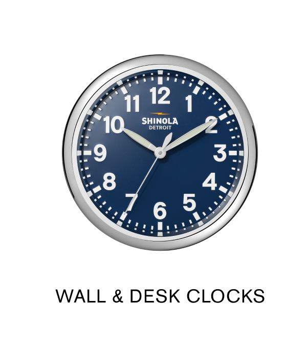 WALL & DESK CLOCKS