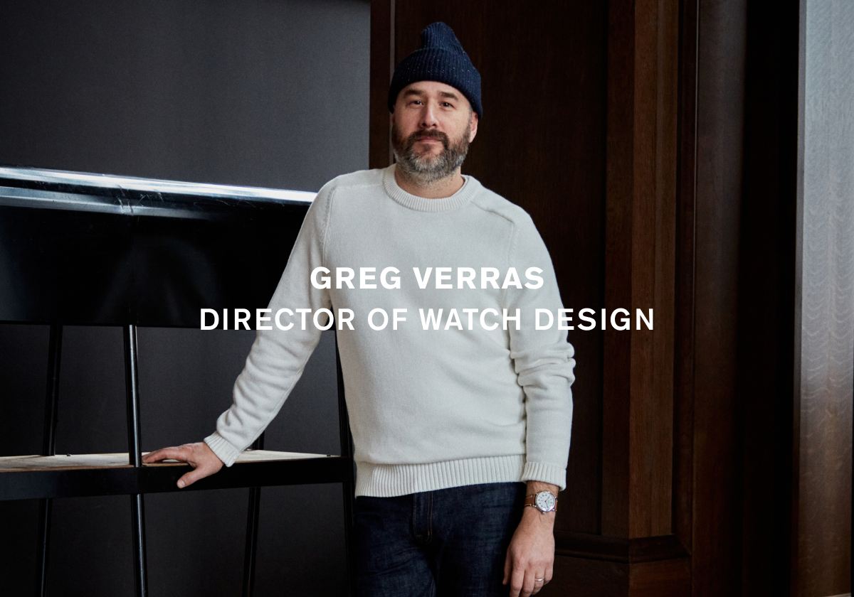 Greg Verras Director of Watch Design