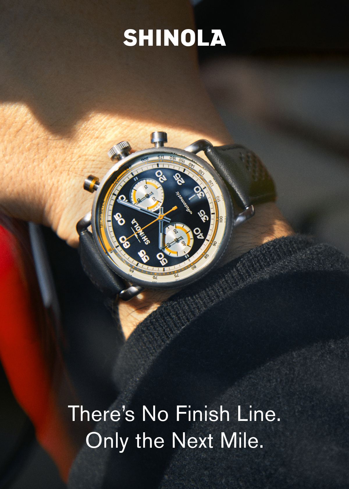 There’s No Finish Line. Only the Next Mile.